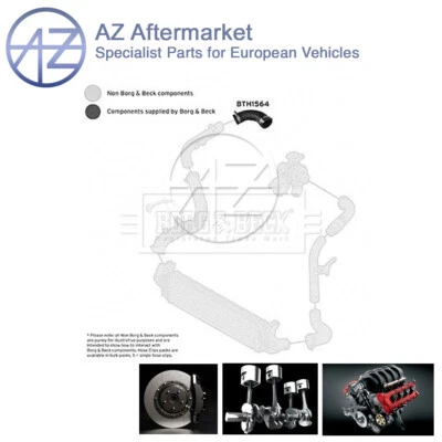 Fits Ford Focus 2005-2012 Focus C-Max 2005-2007 1.8 dCi AZ Turbo Hose #1 - Image 1 of 4
