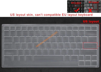 Keyboard Cover Skin For Dell Alienware 14,P39G,Alienware 13,13 R2,P56G,13R3,P81G - Image 1 of 4