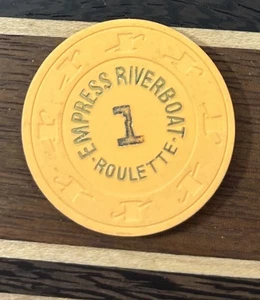 Empress Riverboat Roulette Casino Chip Tisch 1 - Bild 1 von 2