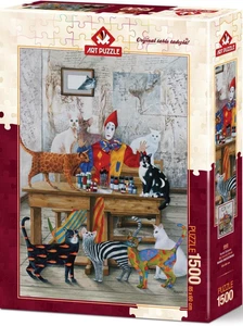 NEU Kunstpuzzle 1500 Teile Puzzle 15+ Ages My Colorful World - Bild 1 von 2