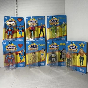 DC Super Powers Superman, Wonder Woman, Batman, Aquaman etc 7 Actionfiguren Set - Bild 1 von 16