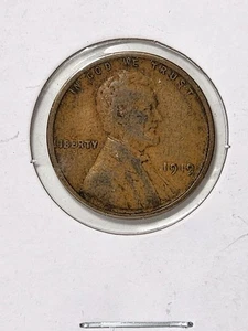 1919 PDS (3) Coin Lincoln Wheat Cent Set. Raw Mixed Grade BN - Picture 1 of 12