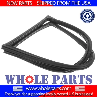 WHOLE PARTS New W11378944 Refrigerator French Door Seal Gasket (Black) for Whirlpool