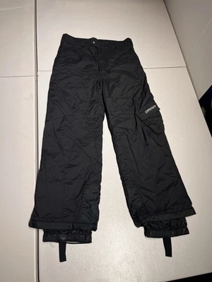 Spyder Snow Pants Boys 14  Black Kisses Ski Snowboard Winter Nylon Poly 28x26 - Image 1 of 4