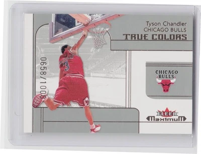 2001-02 Fleer Maximum Tyson Chandler RC SN1000 #219 Bulls - Image 1 of 2
