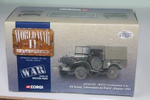 CORGI MILITARE 1:43 WC51 AUTO COMANDO - US ARMY 1944 CC51707 - Foto 1 di 3