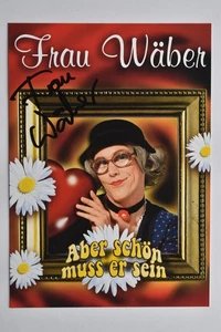 Vogt Hansy - Frau Wäber, aber schön muss er sein - original Autogramm - - ca. - Picture 1 of 1