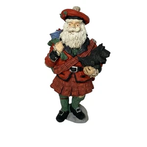 MacNicholas The Highland Santa Figurine 5" Heritage Santa Collection NO BOX - Picture 1 of 7