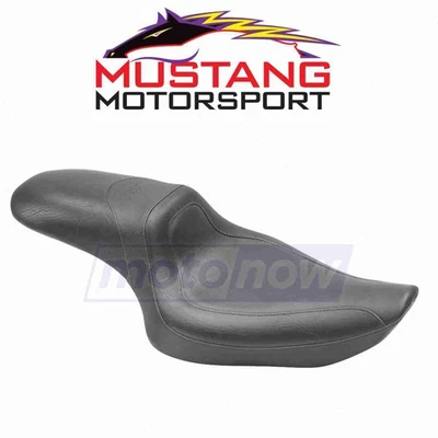 Mustang Fastback One-Piece Seat for 1996-2003 Harley Davidson XLH883HUG tc Foto 1 de 4