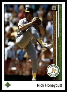1989 Upper Deck #278 Rick Honeycutt - Picture 1 of 2