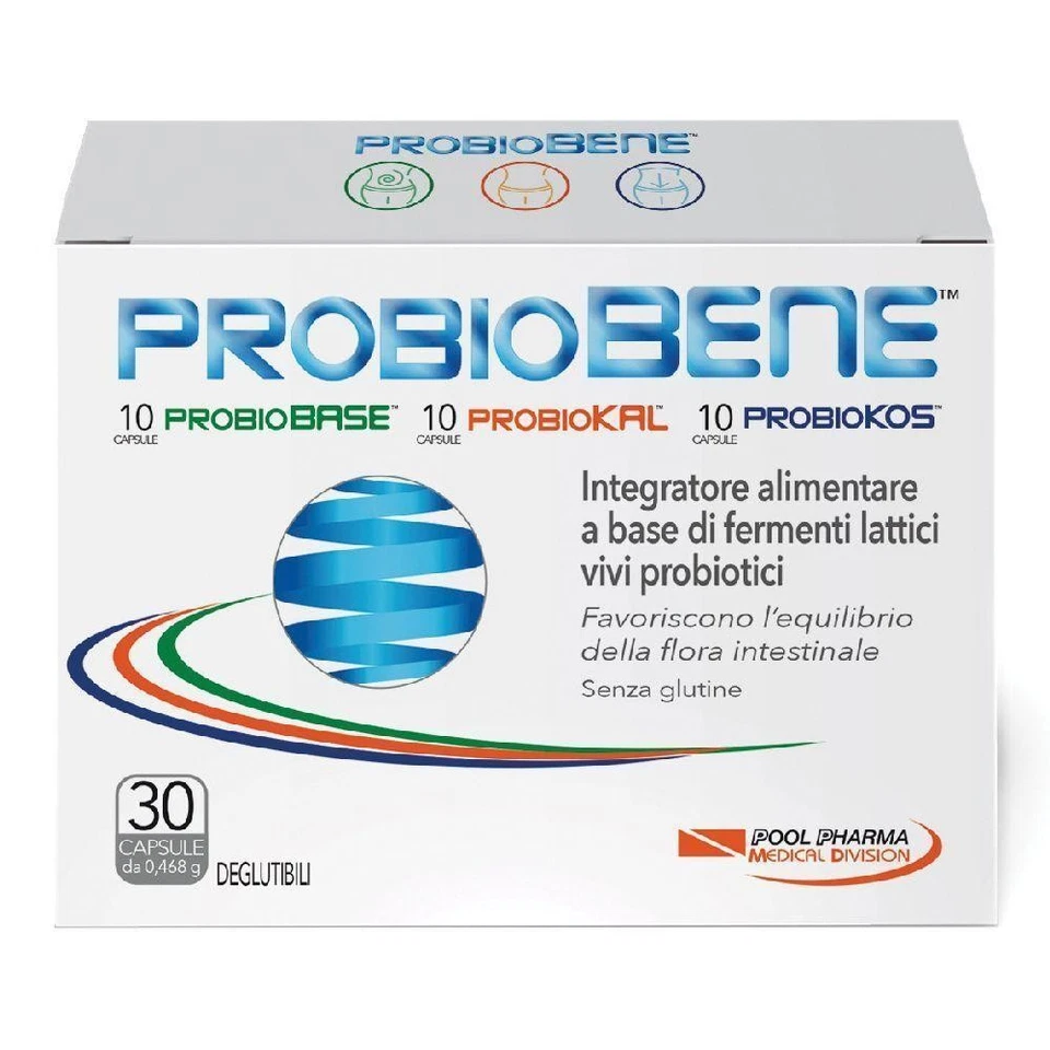 POOL PHARMA PROBIOBENE 30CPS