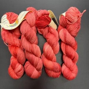 CLAUDIA HAND PAINTED YARN - 4 SKEINS - PAPRIKA - MERINO 185 YDS - Picture 1 of 6