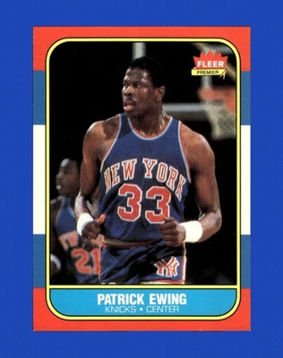 Fleer Set-Break # 32 Patrick Ewing 1986-87 como nuevo *GMCARDS* Foto 1 de 2