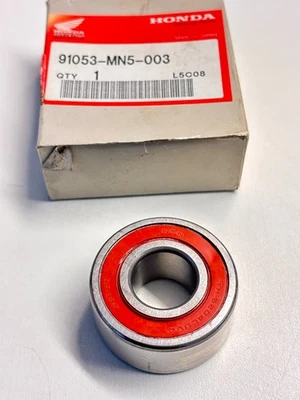 Honda 91053-MN5-003 Transmission Ball Bearing OEM Genuine Part CR500R 1989 / ST1300 - Image 1 of 4