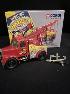 Corgi Classics Chipperfield Circus Scammel Highwayman With Crane Tow Truck - Picture 1 of 8