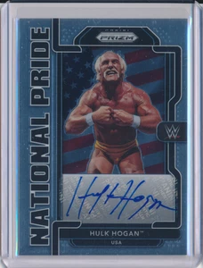Panini Chronicles Prizm WWE 2022 Hulk Hogan National Pride Auto #NP-HHG - Imagen 1 de 2