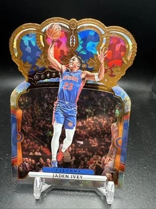 2023-24 Panini Crown Royale Cracked Ice #27 Jaden Ivey - Bild 1 von 2