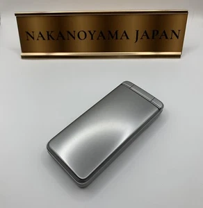 KYOCERA A202KC DIGNO KEITAI 4 ANDROID FLIP PHONE Silver Successor to 902kc JP - Picture 1 of 11