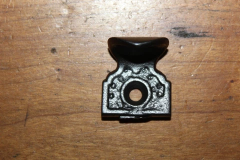 Antique Tiny Restored Victorian Cast Iron Window Sash Pull Lift L-98 Cover