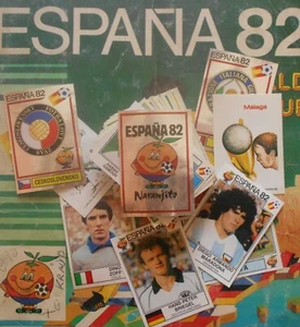 PANINI LOTTO 50 FIGURINE CALCIATORI "ESPANA 82" AUTOADESIVE REC/RECOVERED - Imagen 1 de 4