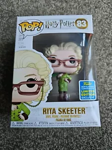 Rita Skeeter - 2019 SDCC/Barnes & Noble/Tesco - Harry Potter Funko Pop #83 - Imagen 1 de 8