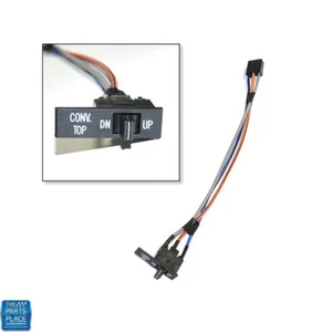 Cadillac DeVille 1969 convertible interruptor superior con cable reemplaza GM # 1493665 - Imagen 1 de 1