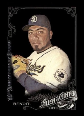 2015 Topps Allen & Ginter X 10th Anniversary Issue #323 Joaquin Benoit Padres - Image 1 of 2