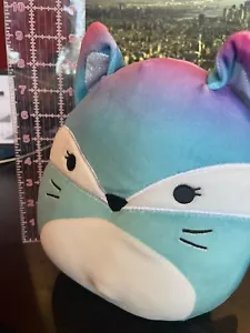 Squishmallows 12" Vickie the Fox Metallic Rainbow Soft PLUSH NWT - Picture 1 of 2