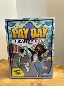 Pay Day Rivals Edition Board Game Hasbro Gaming New Sealed - Picture 1 of 6