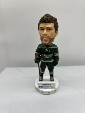 2010 Brent Burns Minnesota Wild Year X All-Time Team SGA Bobblehead NHL Cover