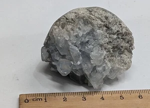 118 Gram CELESTITE Cluster Mineral Rock Crystal from Madagascar (#Z215) - Bild 1 von 1
