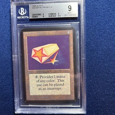 MTG ALPHA U A Celestial Prism BGS 9 Quad+ MINT (Gem Mint surface) 1993 - Image 1 of 2