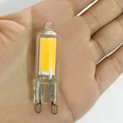 Mini G9 COB LED Bulbs 3W 5W Glass Crystal Light Replace 25W 45W Halogen Lamps - Image 1 of 4
