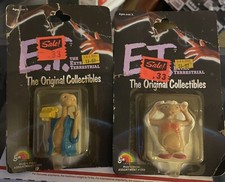 Vintage 1982 E.T. The Extra-Terrestrial The Original Collectibles Toy Figure Lot