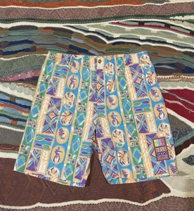Pantalones cortos de surf de natación de verano Giordano vintage de los 90 para hombre talla M - Imagen 1 de 9