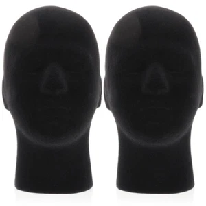 2Pcs Multipurpose Portable Wig Display Heads Mannequin Heads - Bild 1 von 11