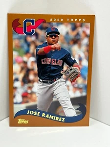 2020 Topps #271 Jose Ramirez - Foto 1 di 2