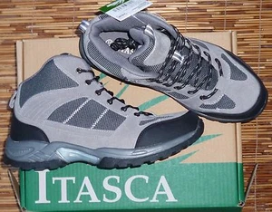 ITASCA "LANESBORO" MENS SUEDE LEATHER & NYLON TRACTION HIKING SHOE/BOOT LIST $35 - Picture 1 of 6