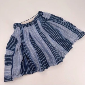 Ace & Jig Minirock Leinen blau gestreift Größe XS - Bild 1 von 4