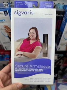 Sigvaris Secure Armsleeve 15-20mmHg beige M1 - Picture 1 of 2