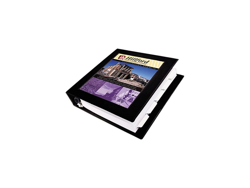 Avery Framed View Heavy-Duty Binder w/Locking 1-Touch EZD Rings 3" Cap Black - Image 1 of 1