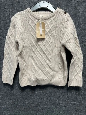 Julia Restoin-Roitfeld X River Island Jersey Tejido por Cable Edad 2-3 Años TD026 PP 15 Foto 1 de 3