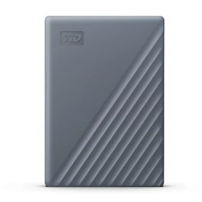 Western Digital 2TB 4TB 5TB WD My Passport External Portable Hard Drive HDD Grey - Image 1 of 4