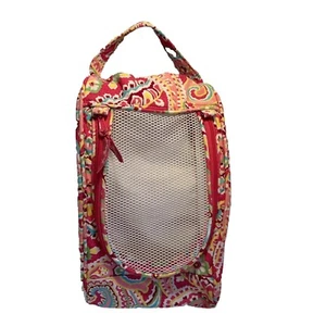 Vera Bradley Capri Melón Bolsa de Embalaje de Viaje/Bolsa de Zapatos 14”x8” Retirado Se ve muy bien - Imagen 1 de 12