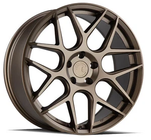 One 20x9 Aodhan AFF2 5x114.3 +32 Flow Forged Matte Bronze Wheel - Picture 1 of 3