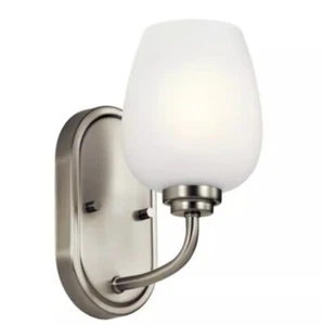 Kichler Lighting 44381NI Valserrano Wall Sconce Brushed Nickel - Picture 1 of 6