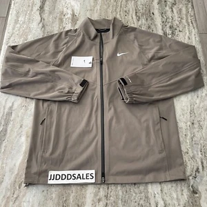 Nike Storm Golf Jacket Storm-FIT ADV FZ Waterproof Olive Grey Men’s Sz Med $200 - Picture 1 of 11