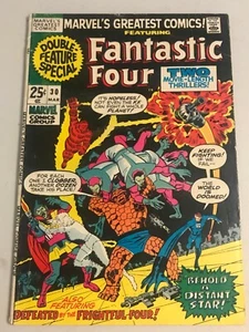 FANTÁSTICOS CUATRO - DOBLE CARACTERÍSTICA ESPECIAL #30 MARVEL EDAD DE BRONCE 1971 - Imagen 1 de 2