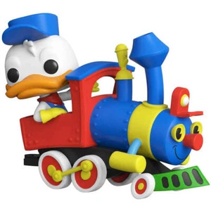 Highly Collectible Disneyland 65th Donald in Train Engine Pop! Vinyl Figure - Picture 1 of 2