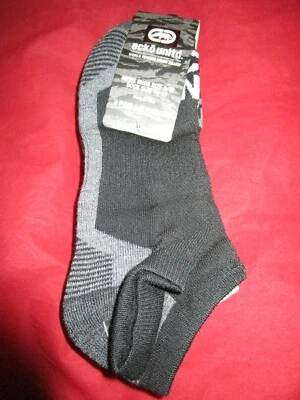 3 pares de calcetines acolchados grandes Ecko Unlimited para hombre No Show 1/2 Rhino 6-12  Foto 1 de 4